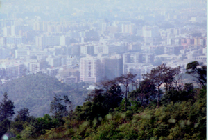 View from White Cloud Mountain--Guangzhou,China